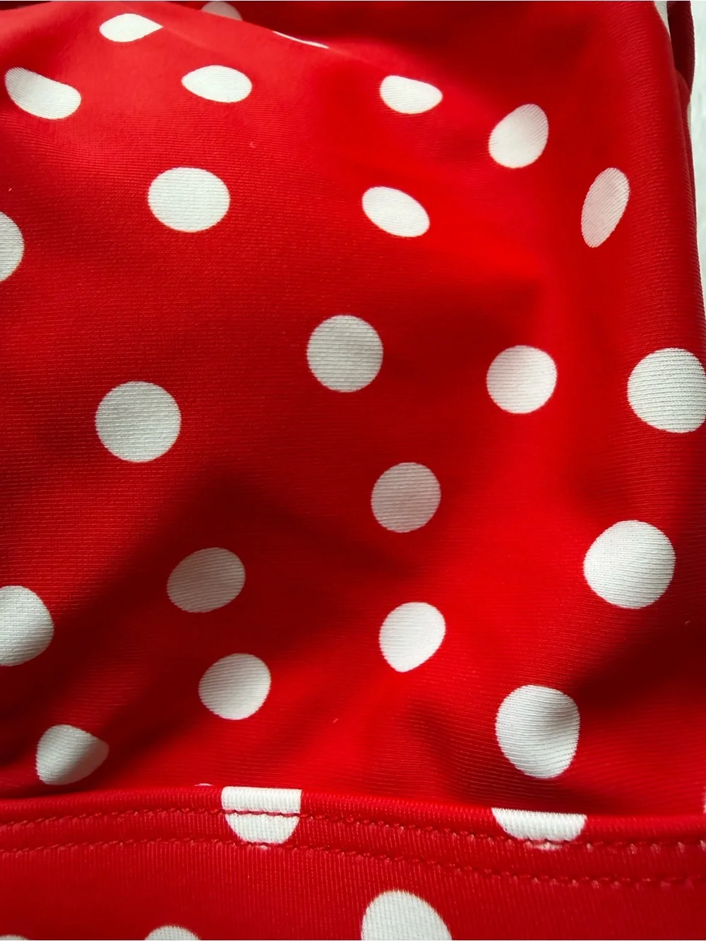Polka Dot Bikini Top